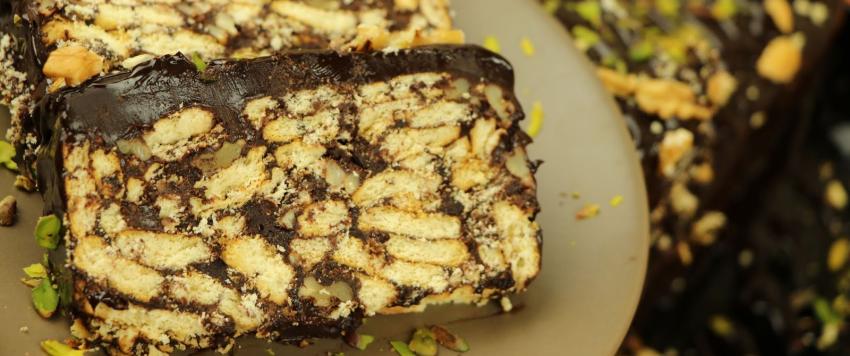 ليزي كيك بالقشطة