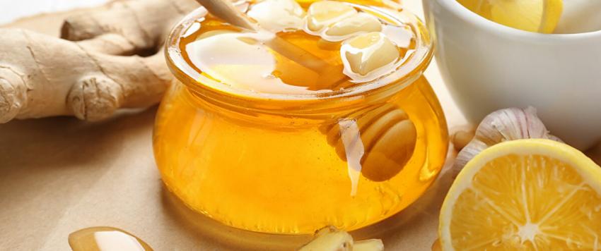 العسل والليمون