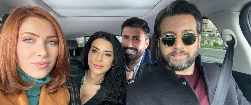 دانييلا رحمة مع أبطال "للموت"