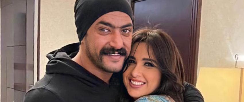 ياسمين عبدالعزيز وأحمد العوضي