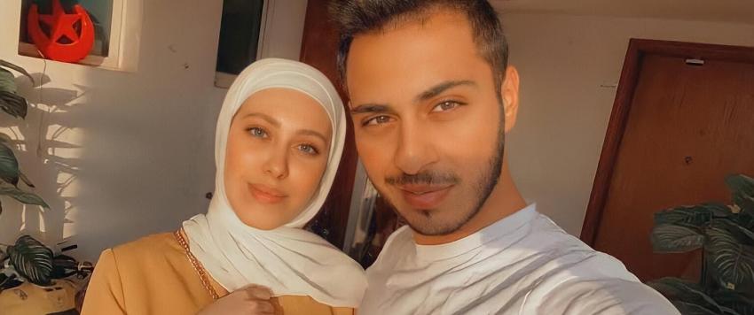 الوليد مقداد وزوجته