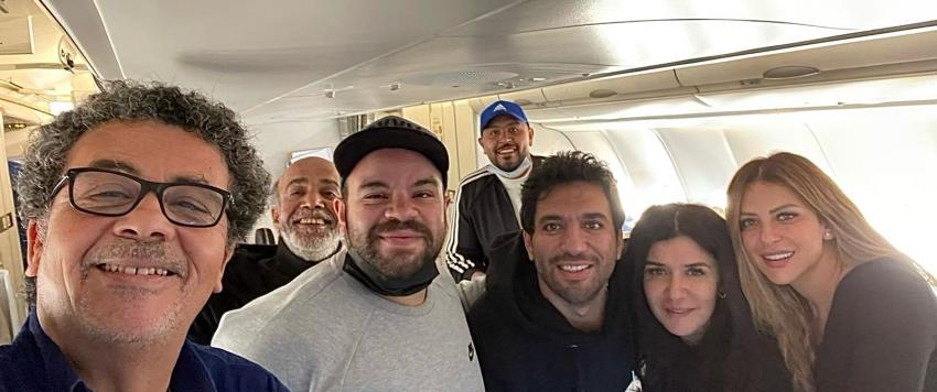 أبطال مسرحية "في نص الليل"