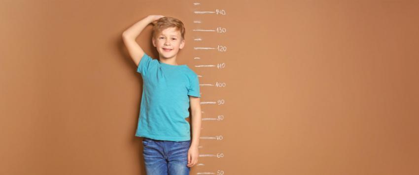 طول قامة الطفل