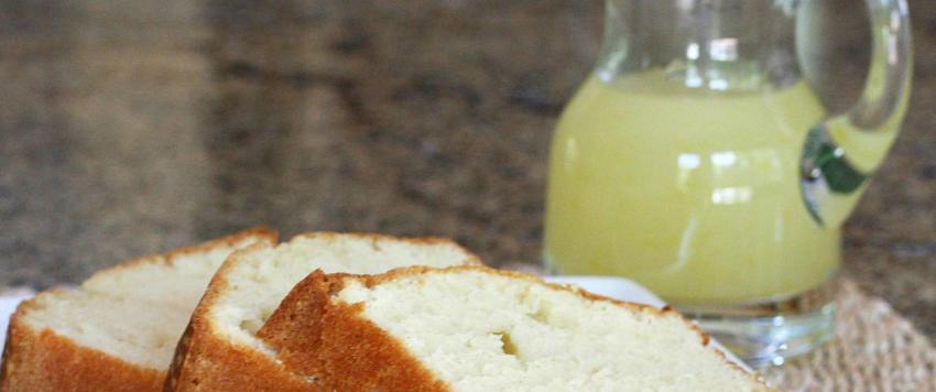 كيكة الليمون