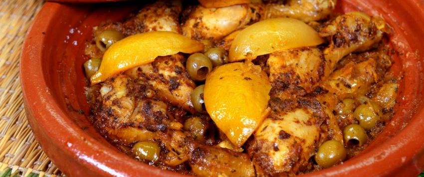 طاجن دجاج مغربي