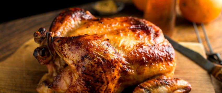 الدجاج بالفرن