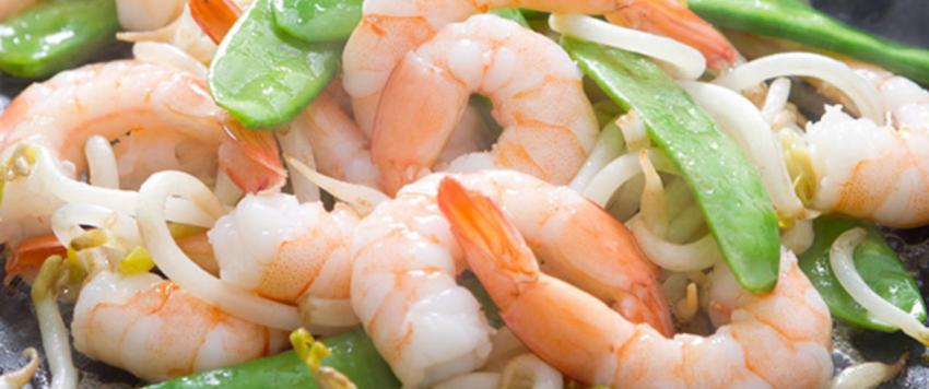 سلطة الروبيان البسيطة