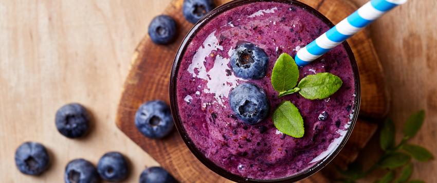 سموثي التوت البري