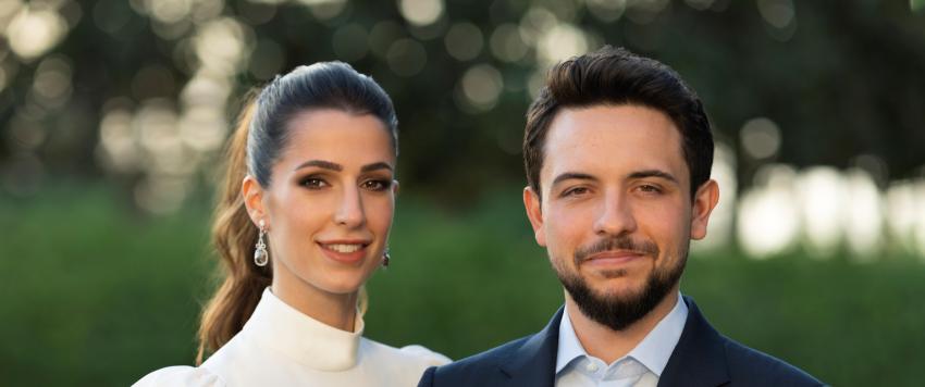 زفاف ولي العهد الأمير الحسين بن عبدالله والآنسة رجوة آل سيف