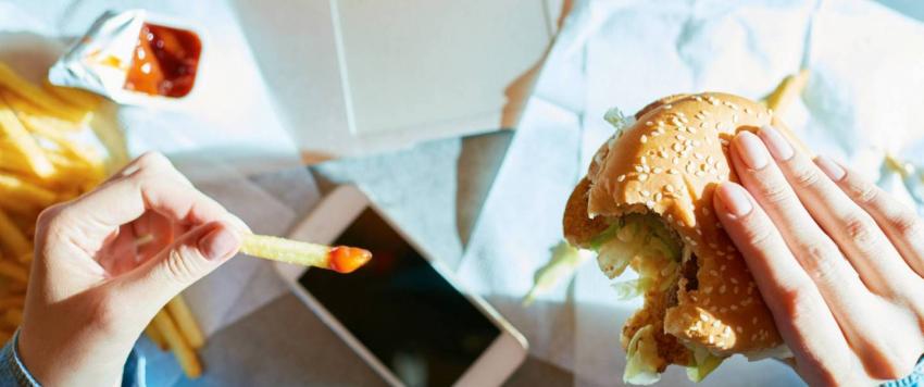 الطعام في العمل