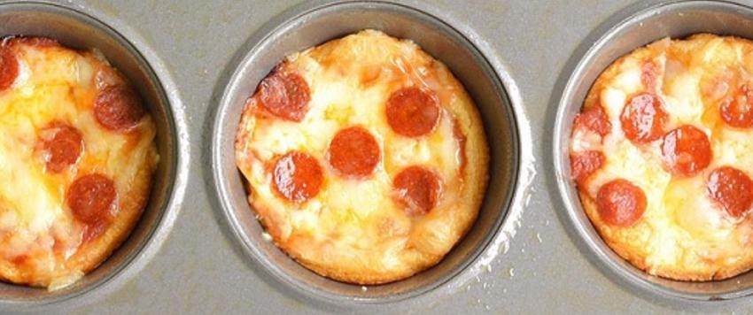 بيتزا كب كيك