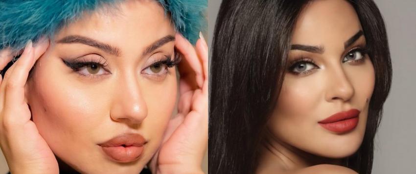 حنان نجادة نسخة من نادين نجيم بالحجاب.. شاهدي التطابق بينهما