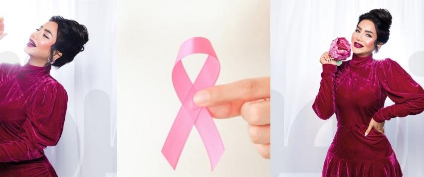 لجين عمران تخضع لفحص سرطان الثدي..فيديو!