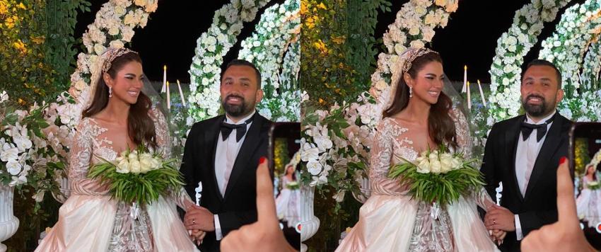 إطلالات جذابة لـ الجميلة التونسية درة في حفل زفافها..شاهدي!