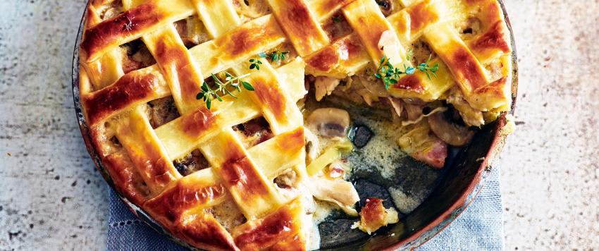 فطيرة الدجاج