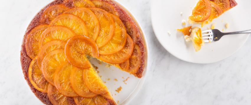 كيكة البرتقال المغربية