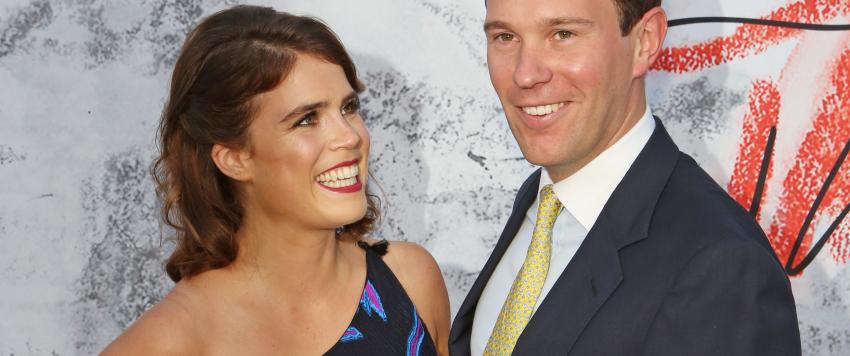 الأميرة يوجيني وزوجها