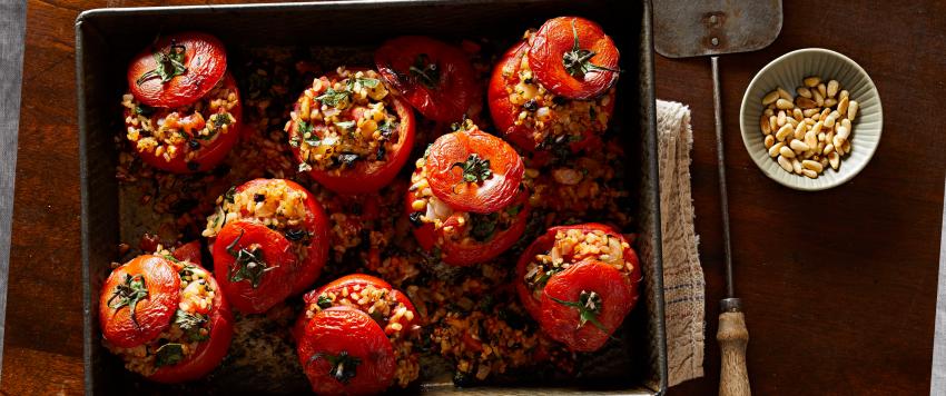 محشي البندورة