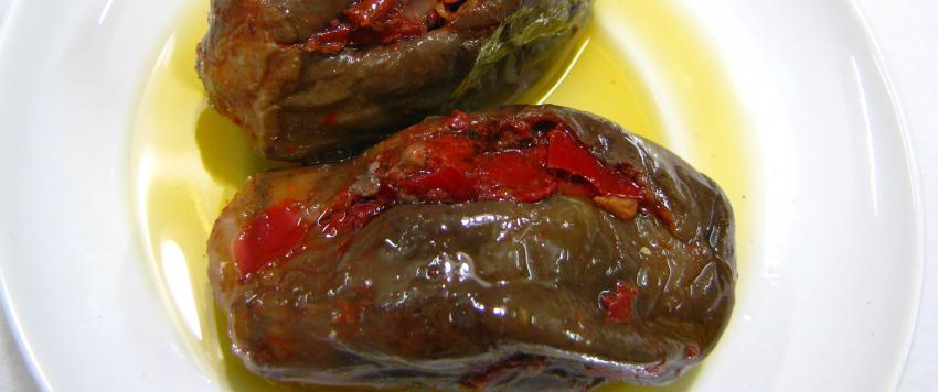 مكدوس الباذنجان