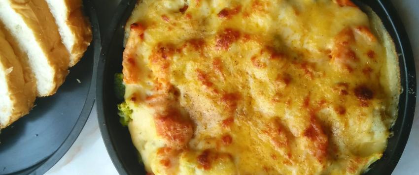 صينية خضار بالجبن