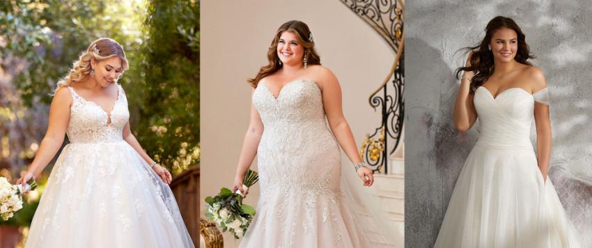 أفكار فساتين زفاف لصاحبات الوزن الزائد
