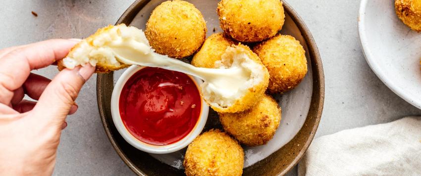 كرات البطاطا المحشية