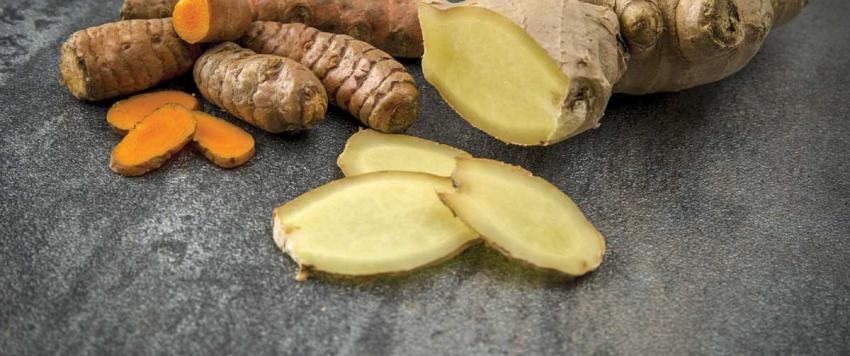 الزنجبيل والكركم