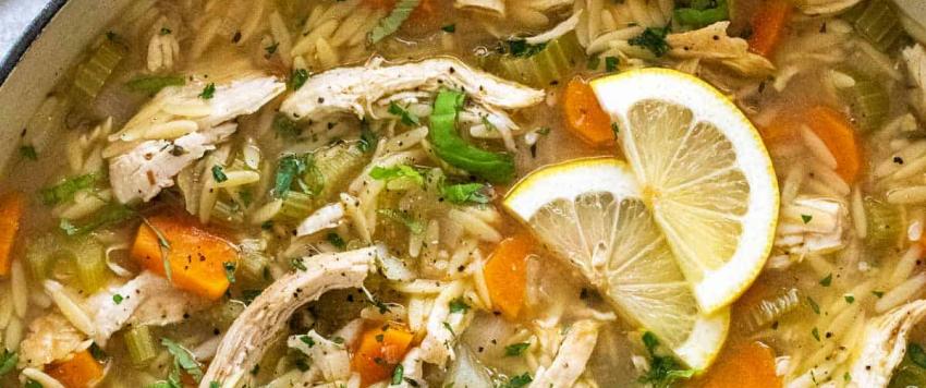 شوربة الأورزو التركية