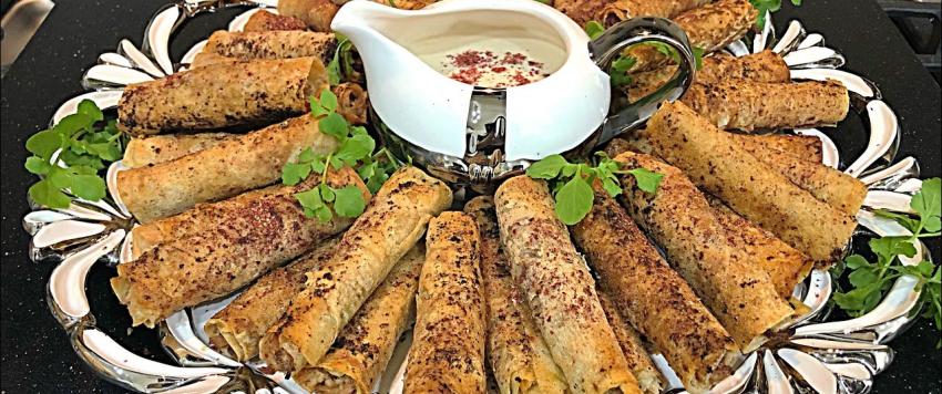 مسخن بعجينة السمبوسة