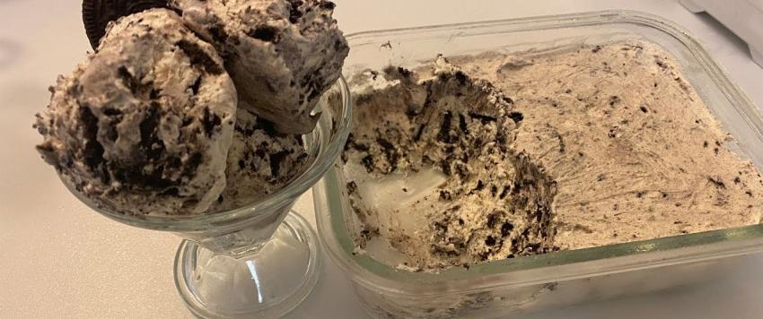 ايس كريم الاوريو