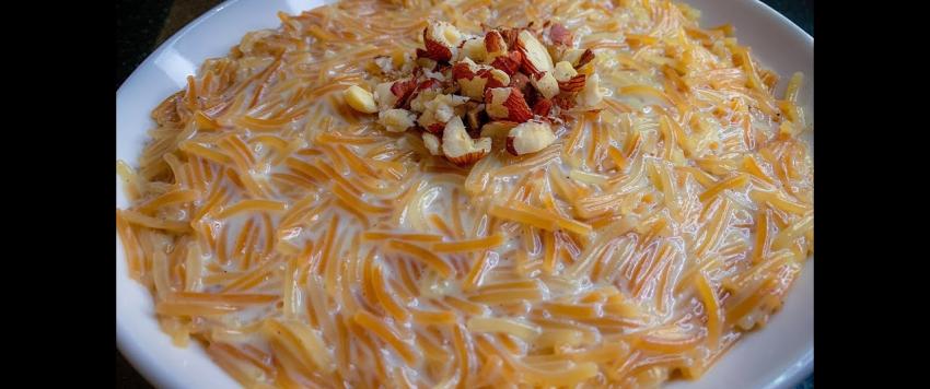 شعيرية بالحليب والقشطة