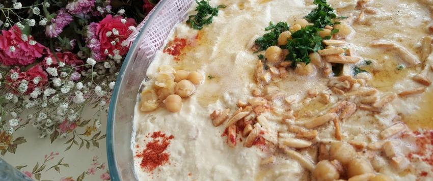 فتة حمص فلسطينية