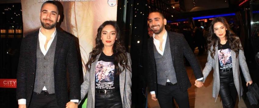 نسليهان أتاغول وزوجها 