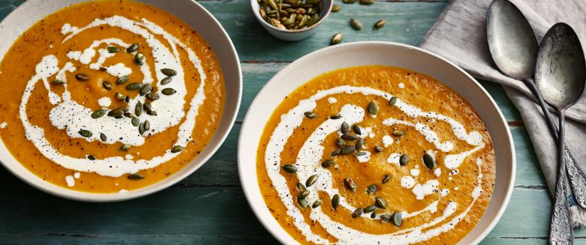  شوربة القرع