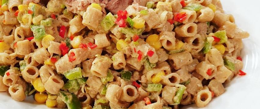 معكرونة بالتونة للرجيم