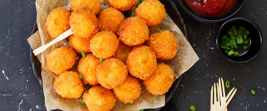 كرات البطاطا الكرسبي