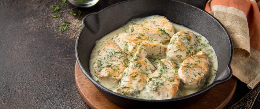 بيكاتا الدجاج بالمشروم