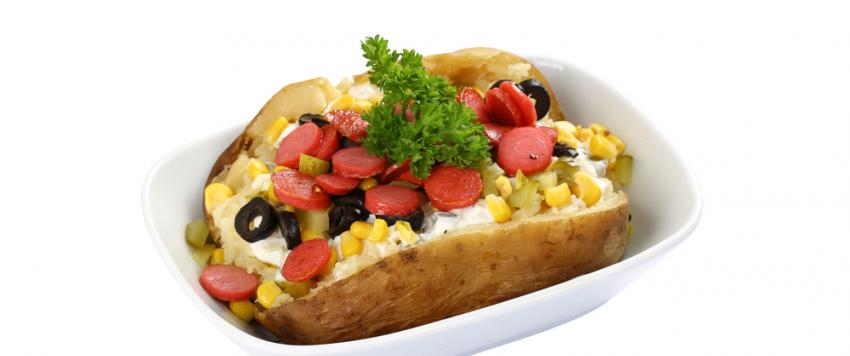  البطاطس المحشية