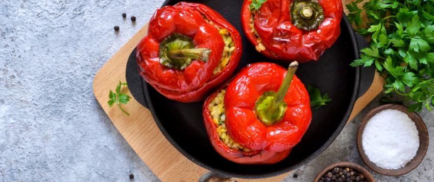 فليفلة حلوة بحشوة الكينوا