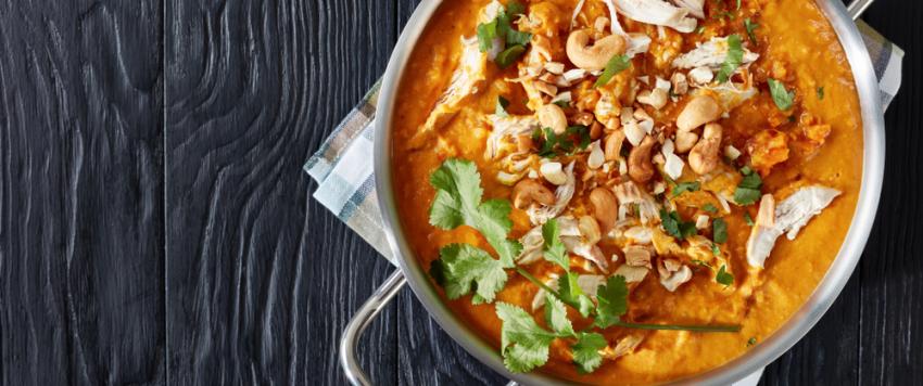 شوربة العدس مع الدجاج المُتبل