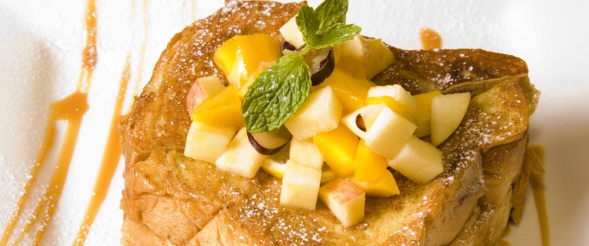 توست "المانجو" بزبدة البندق