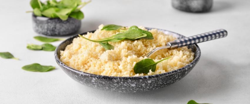 الكسكس بالليمون والثوم