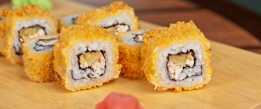  السوشي المقلي