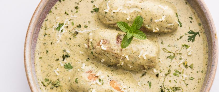 الكفتة بالطحينة