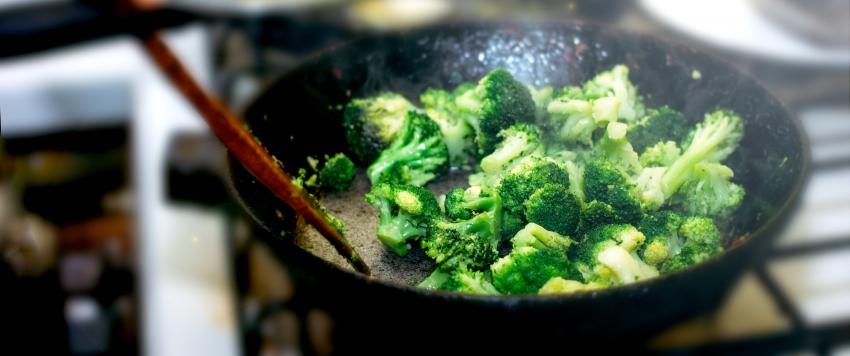 بروكلي مقلي