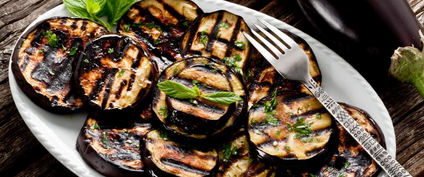 الباذنجان المشوي