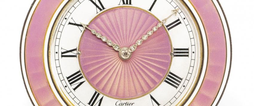 مئة ساعة وساعة من نفائس كارتييه الغامضة في مزاد كريستيز عبر الانترنت بدءاً من اليوم
