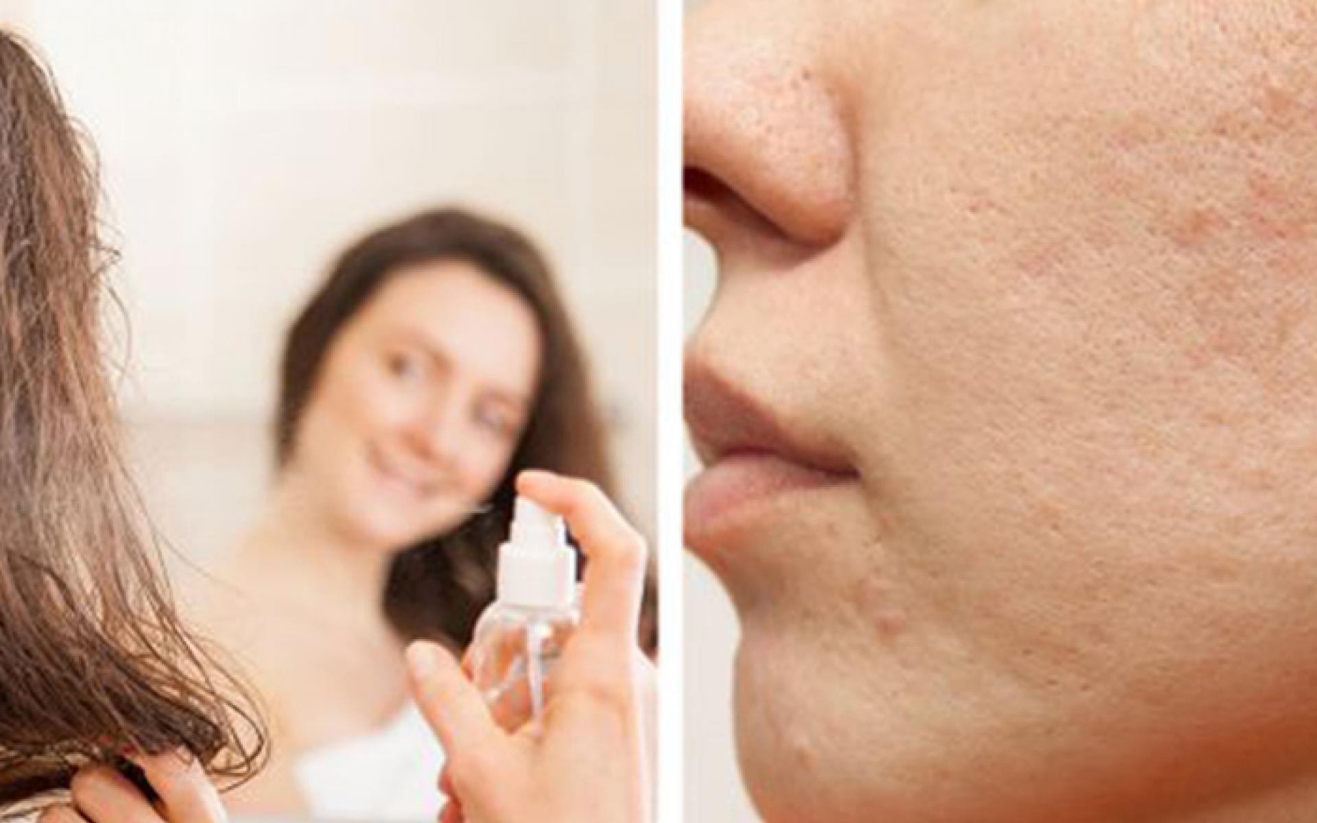 كثرة استخدام منتجات الشعر