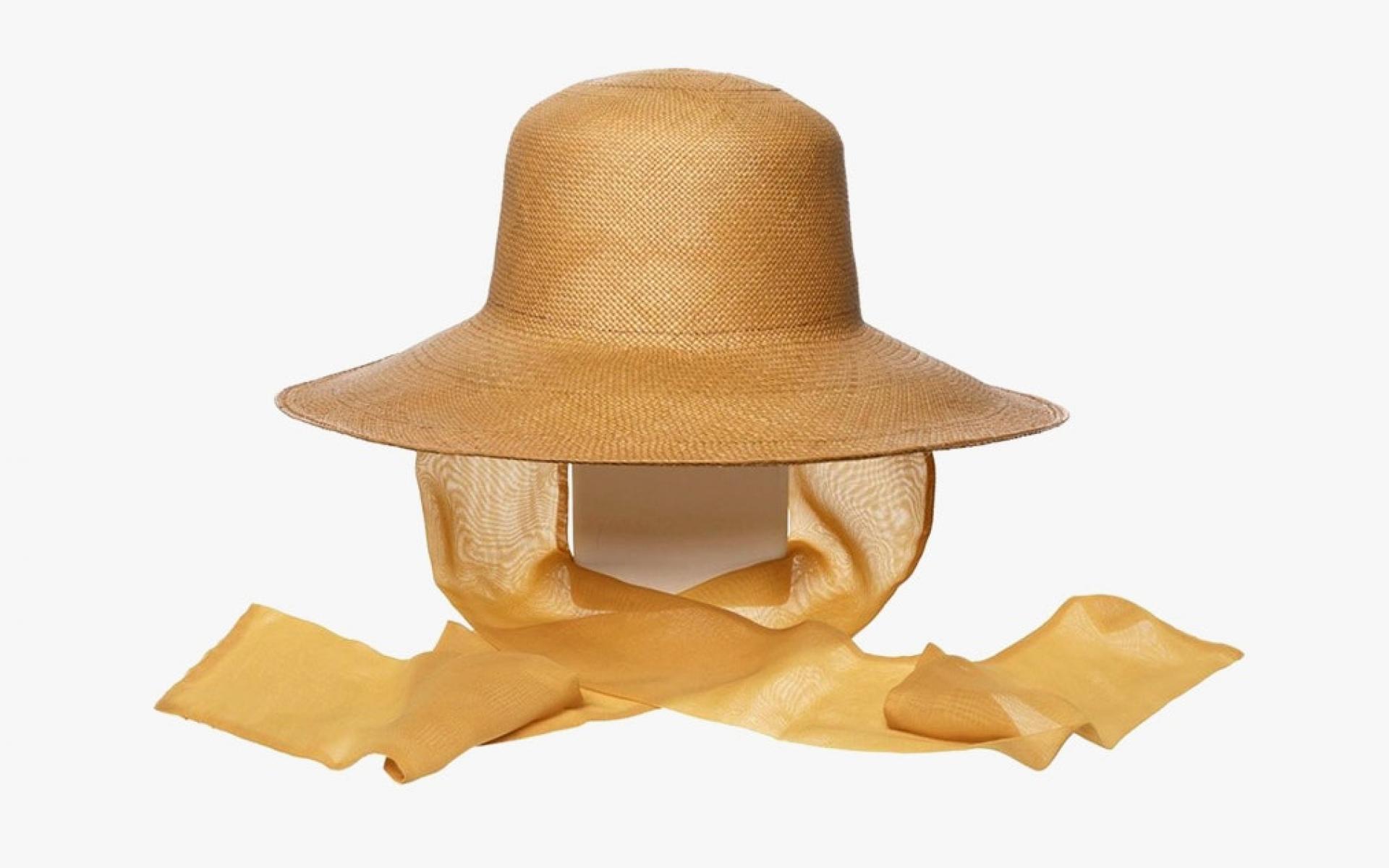 قبعة شمسية صفراء